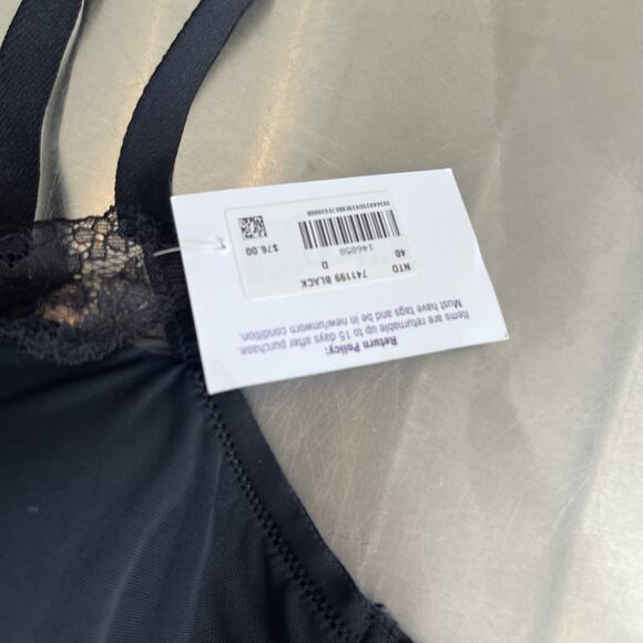 NATORI 741199 Elusive Full Fit Underwire Contour Bra Sz 40D Black - Picture 4 of 7